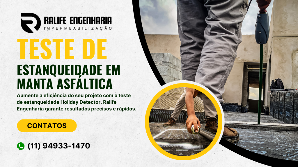 A escolha do método de teste de estanqueidade é crucial para garantir a eficácia e a durabilidade de sistemas de impermeabilização em projetos de construção.