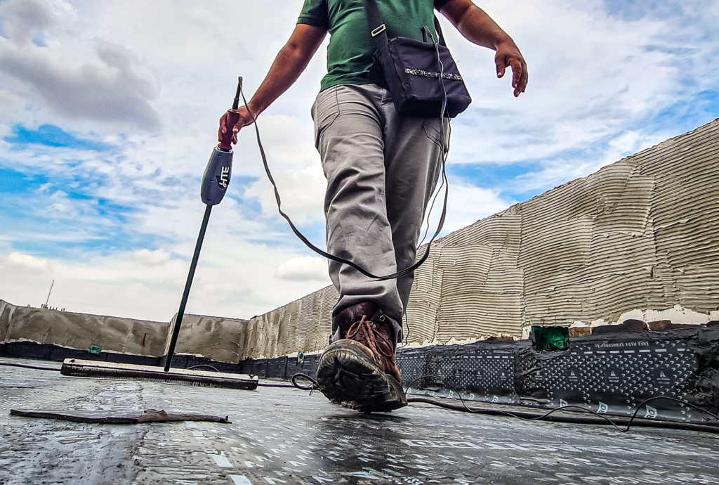 Teste sua impermeabilização sem utilizar água e com tecnologia de ponta